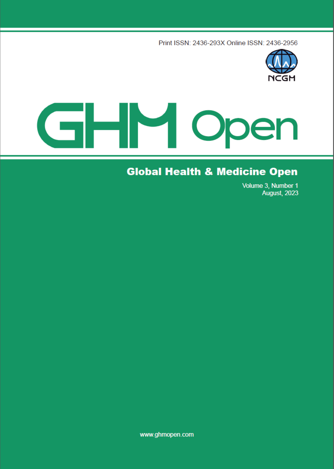 学術誌 GHM/GHM Open|国立国際医療研究センター
