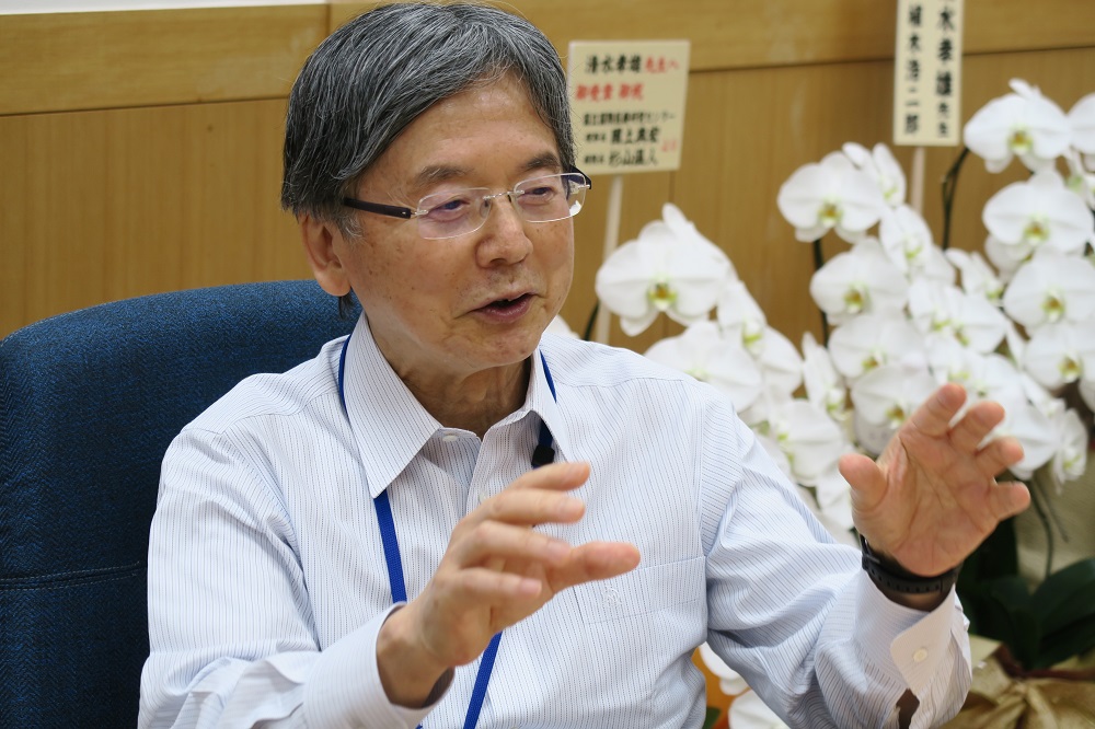 清水孝雄先生(写真)