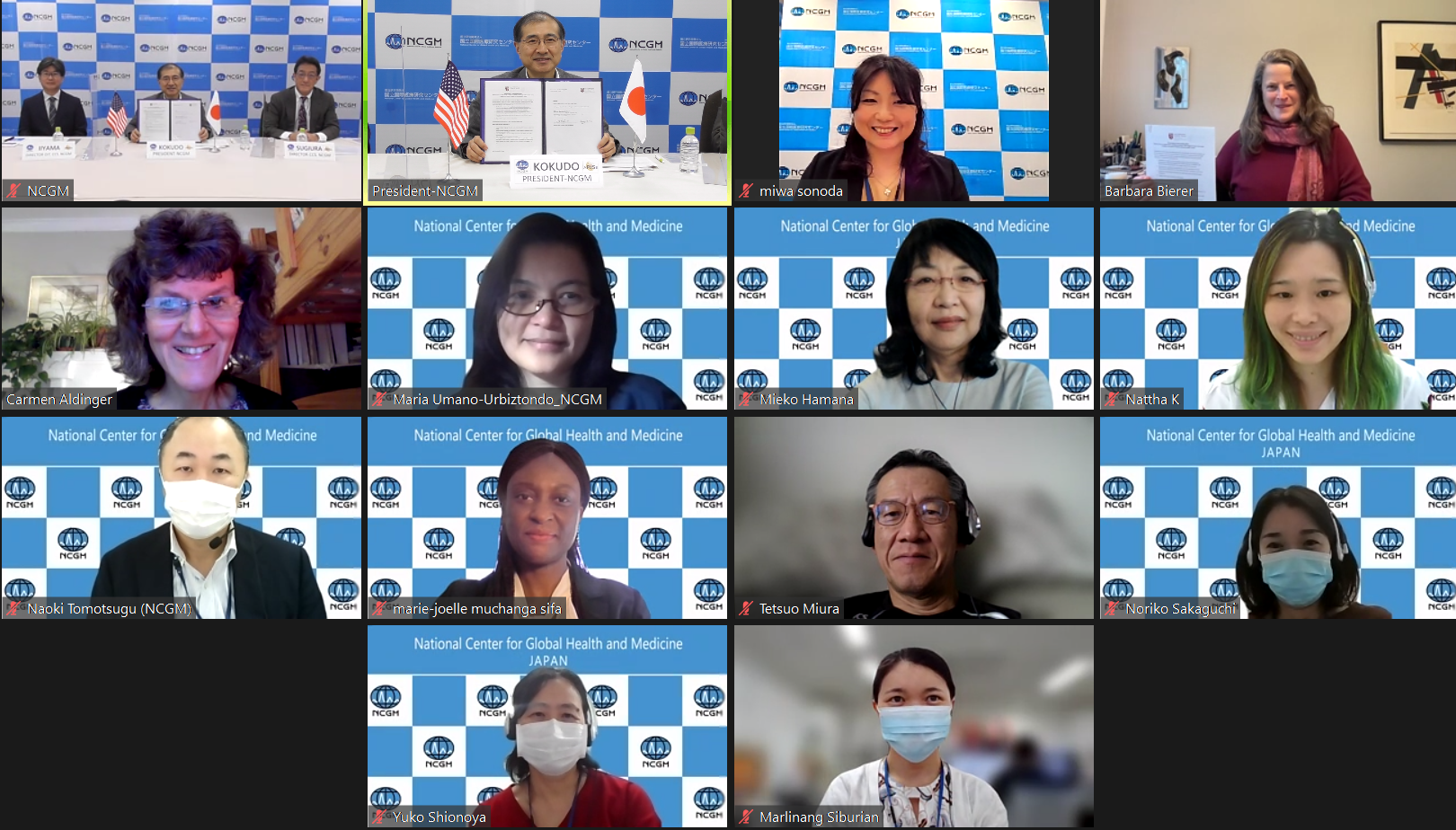 NCGMと米国The Multi-Regional Clinical Trials Center of Brigham and Women's Hospital and Harvardが協力に関する覚書(MoU)を締結