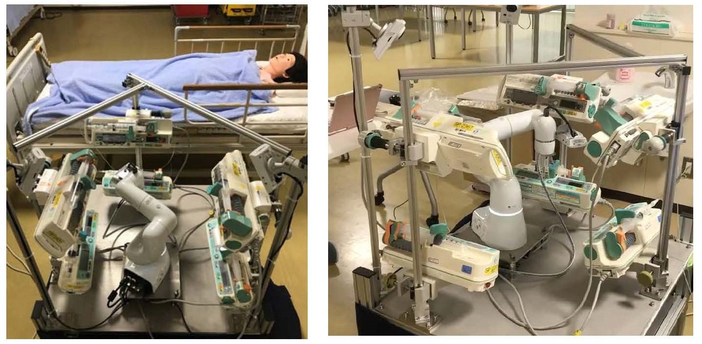 医療機器遠隔操作ロボットを開発 
